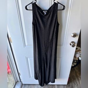 Nwt A Pea In The Pod Maternity Redefined Black Beaded Dress Size M ($395)